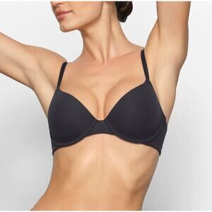 NEW SKIMS ~ Fits Everybody T-Shirt Demi Bra Size 44H ONYX